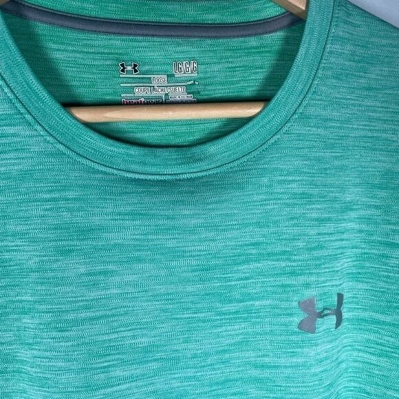 Under Armour Men’s Large Tshirt Athletic Active Workout Gym Run Golf Shirts UA L - Picture 3 of 6